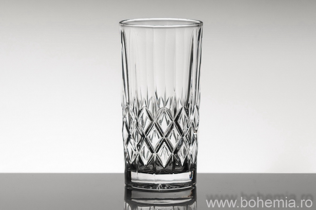 PAHARE LONGDRINK DIN CRISTAL DE BOHEMIA - COLECTIA ANGELA