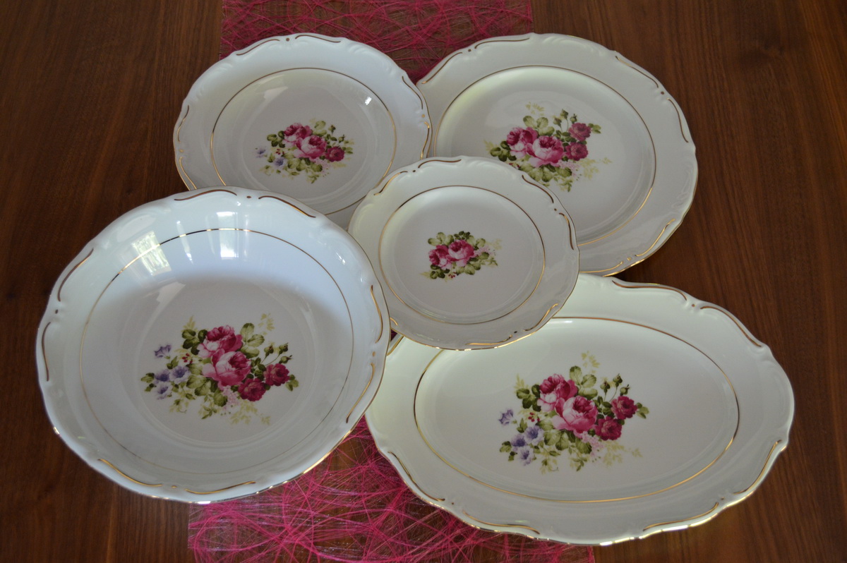 SERVICIU DE MASA 20 PIESE 6 PERSOANE- LAURA