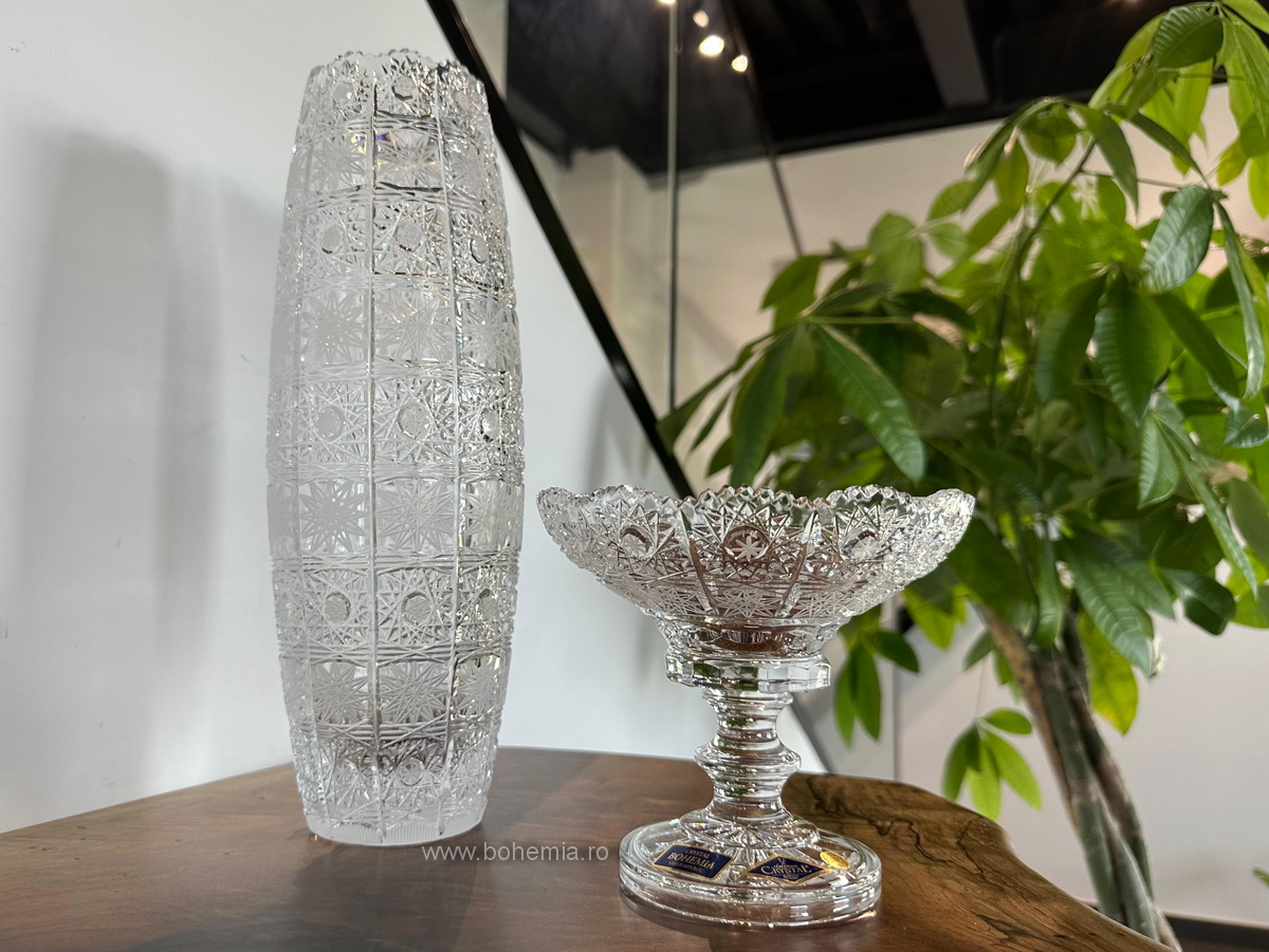 SET VAZA SI BOL LUCRATE MANUAL CRISTAL BOHEMIA- THEA PK