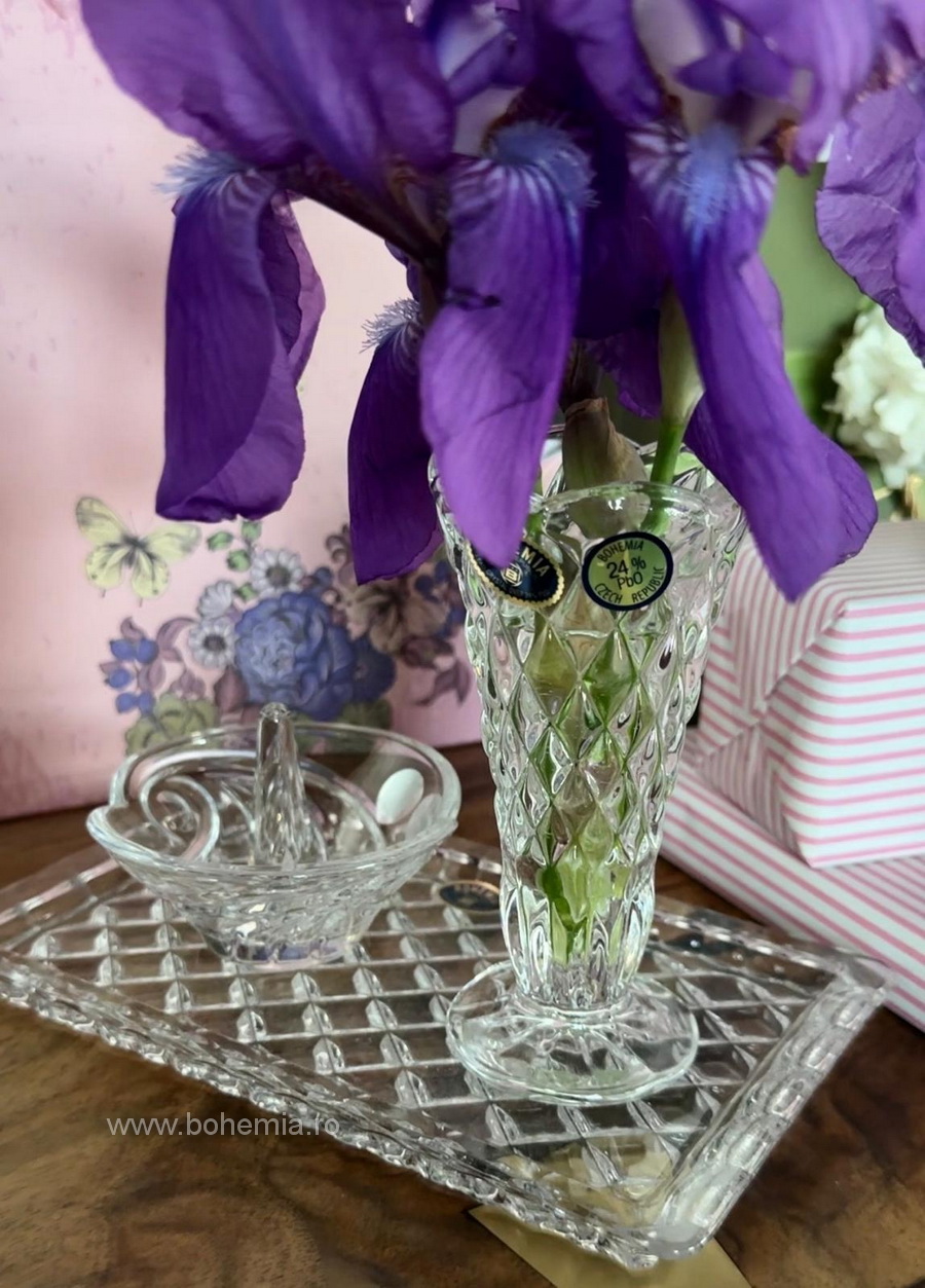 CADOU ELEGANT DE VARA- SET NINO DIN CRISTAL BOHEMIA