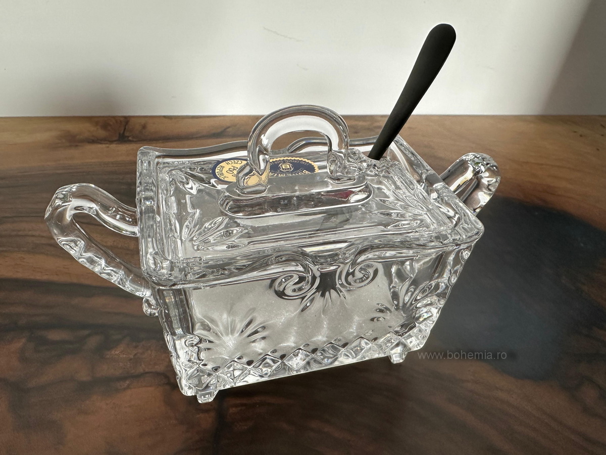 CASETA DIN CRISTAL BOHEMIA CU LINGURITA-MADISON BOEM