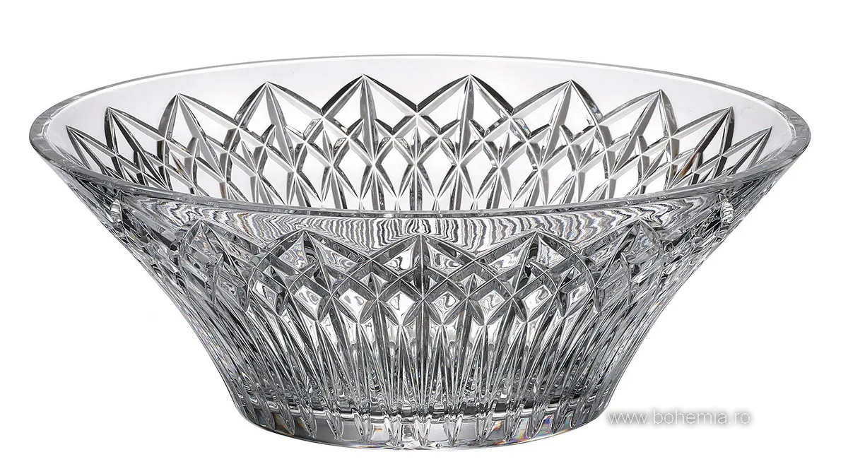 LENA'S BOHEMIA CRYSTALITE FRUIT BOWL
