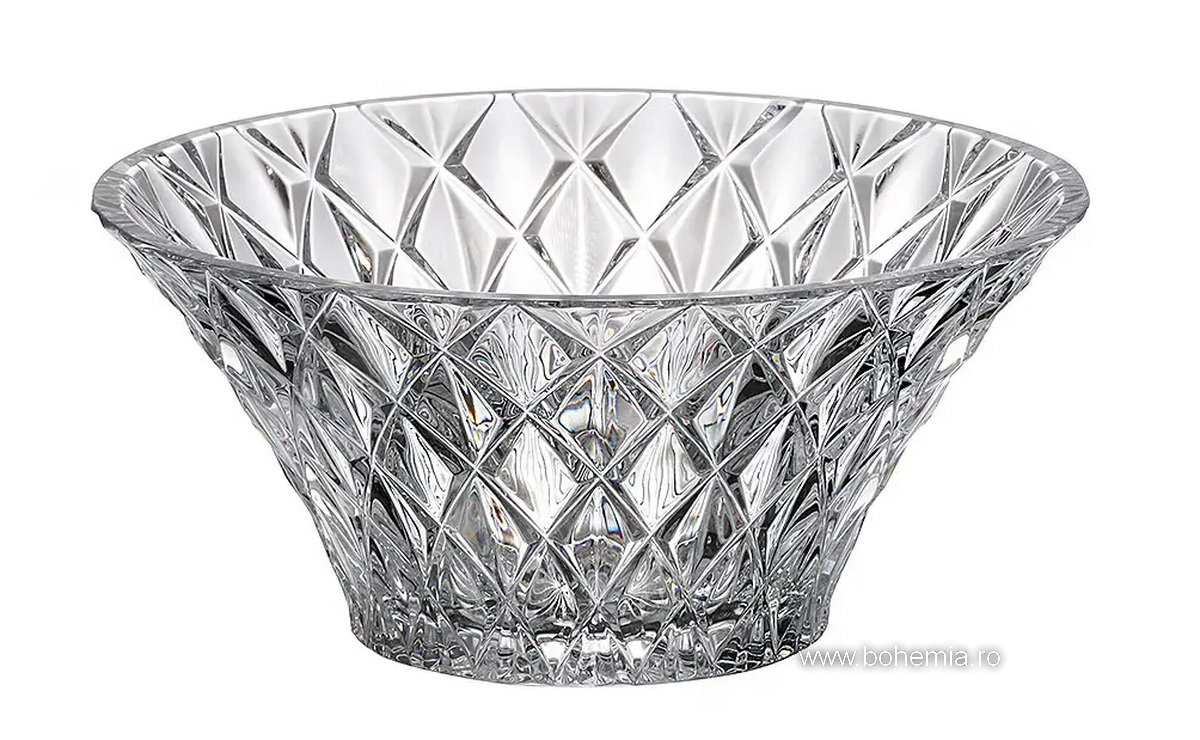 MEMPHIS BOHEMIA CRYSTALITE FRUIT BOWL