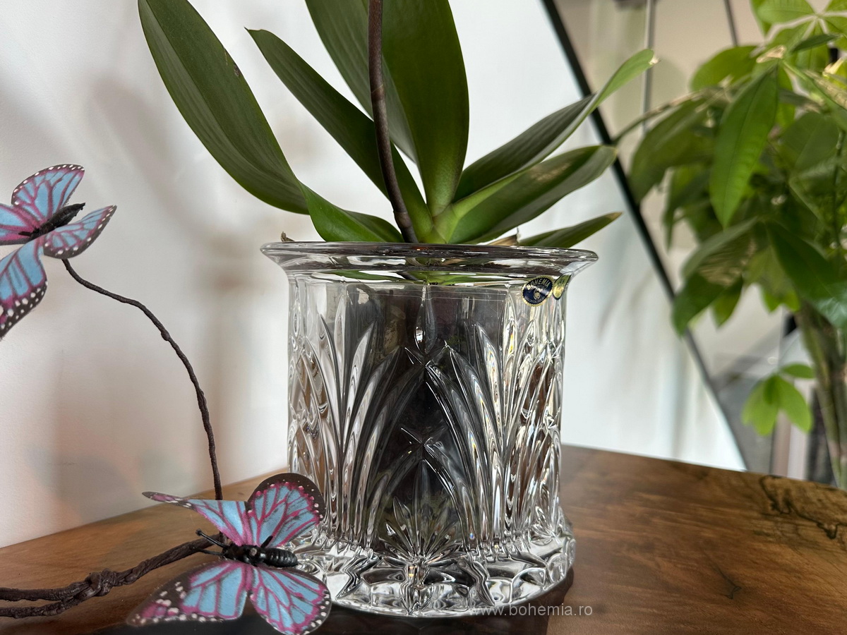 GHIVECI PENTRU ORHIDEE DIN CRISTAL BOHEMIA- COLECTIA ELISE