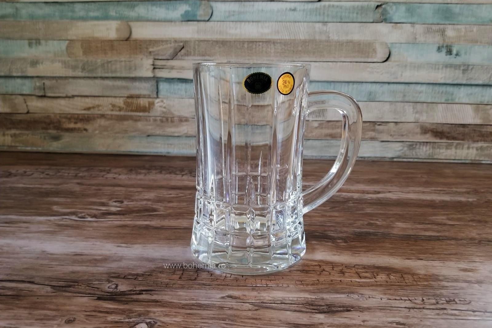 SET 2 HALBE BERE CRISTAL DE BOHEMIA - COLECTIA BRITTANY DOVER