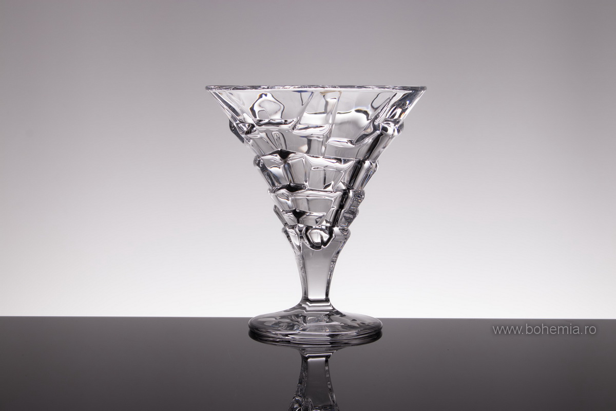 SET 6 CUPE INGHETATA/ SALATA DE FRUCTE BOHEMIA- HAVANA