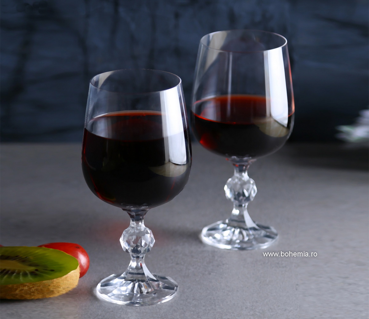PAHARE DE VIN 340 ML BOHEMIA CRISTALIN- STERNA CLAUDIA