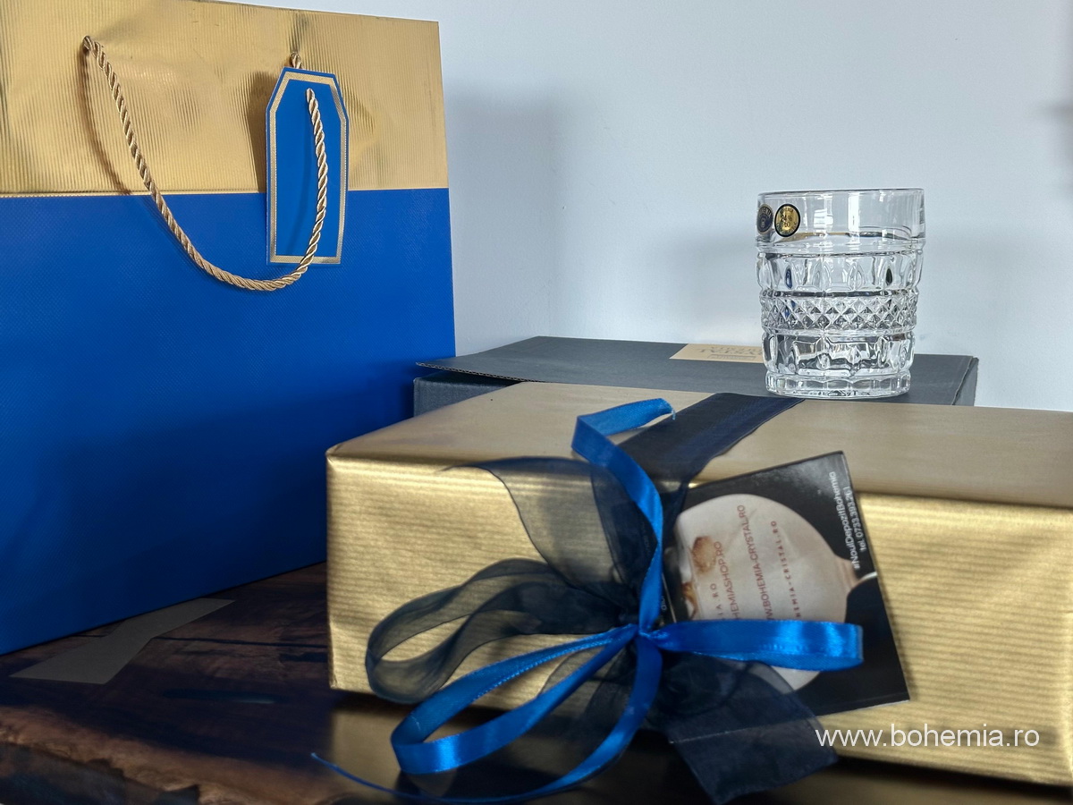 CADOU PENTRU SFANTUL GHEORGHE- PAHARE WHISKY BOHEMIA BRITTANY