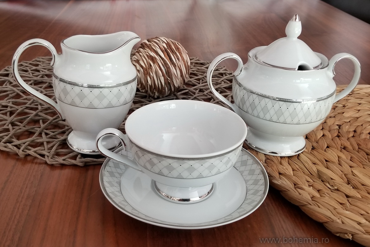 SERVICIU CAFEA CU ZAHARNITA SI LATIERA - MARIE