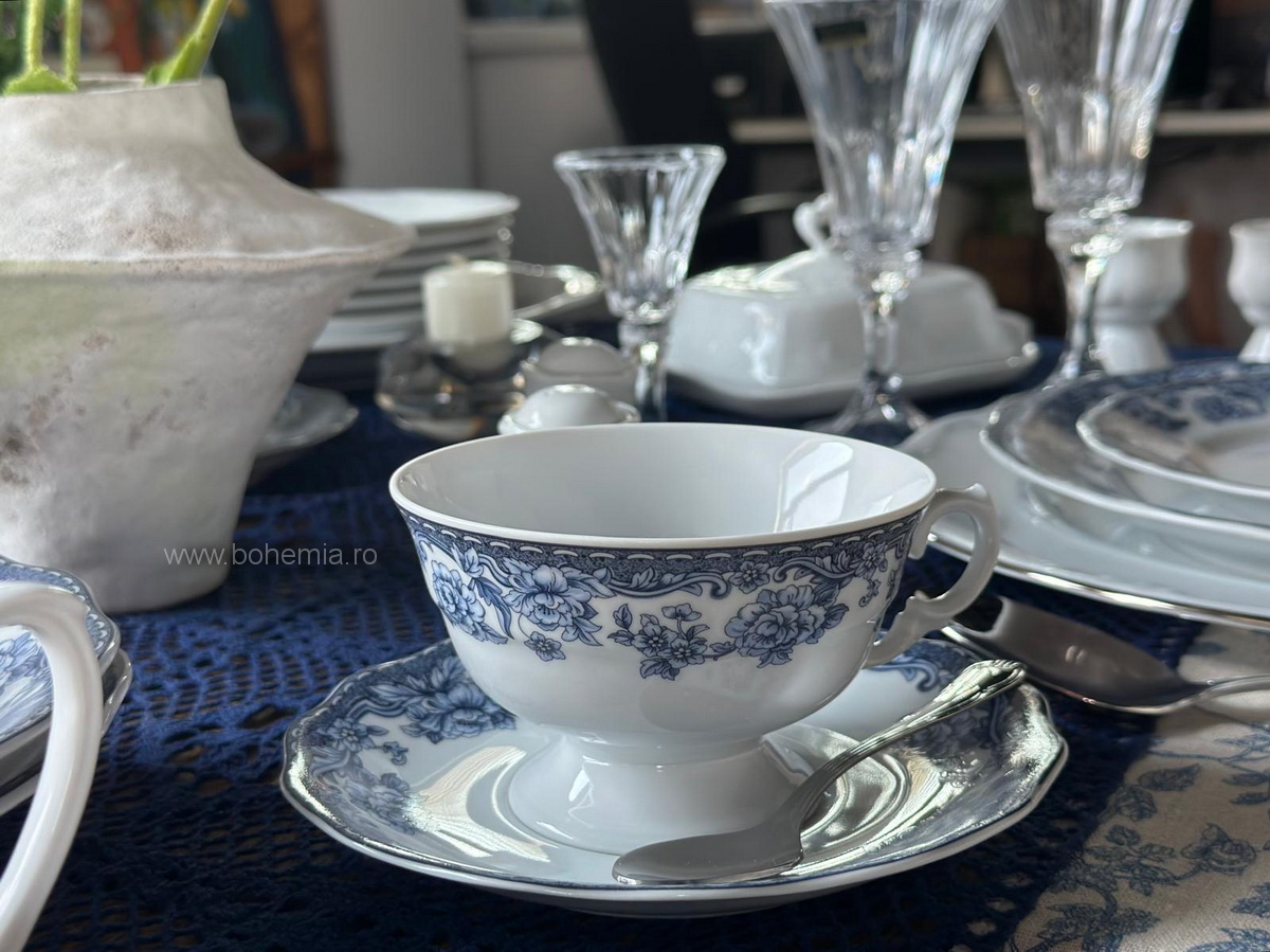 SERVICIU DE CEAI/CAFEA 220 ML - 6 PERSOANE ROSALIND
