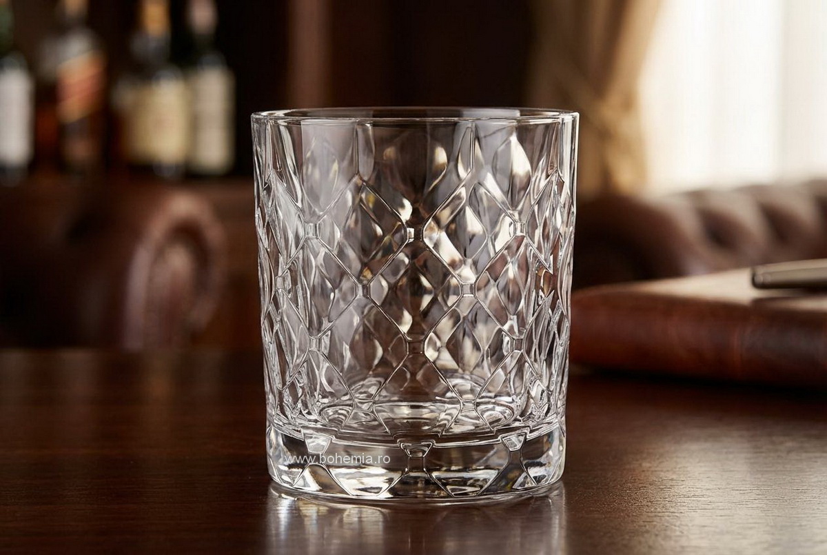 PAHARE WHISKY 300 ML BOHEMIA CRISTALIN- TINY
